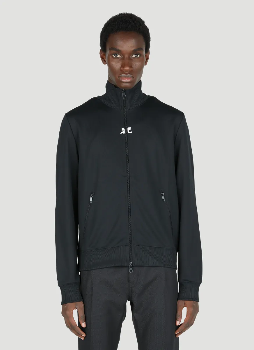 Logo Print Track Jacket