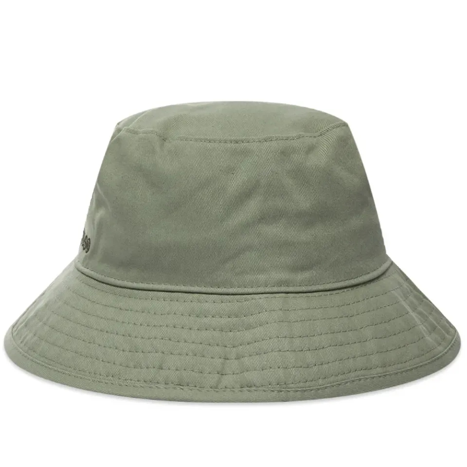 Brimmo Twill Logo Bucket Hat