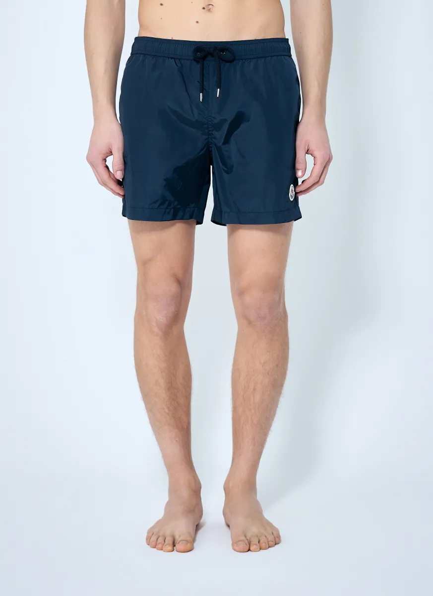 Logo Patch Swim Shorts