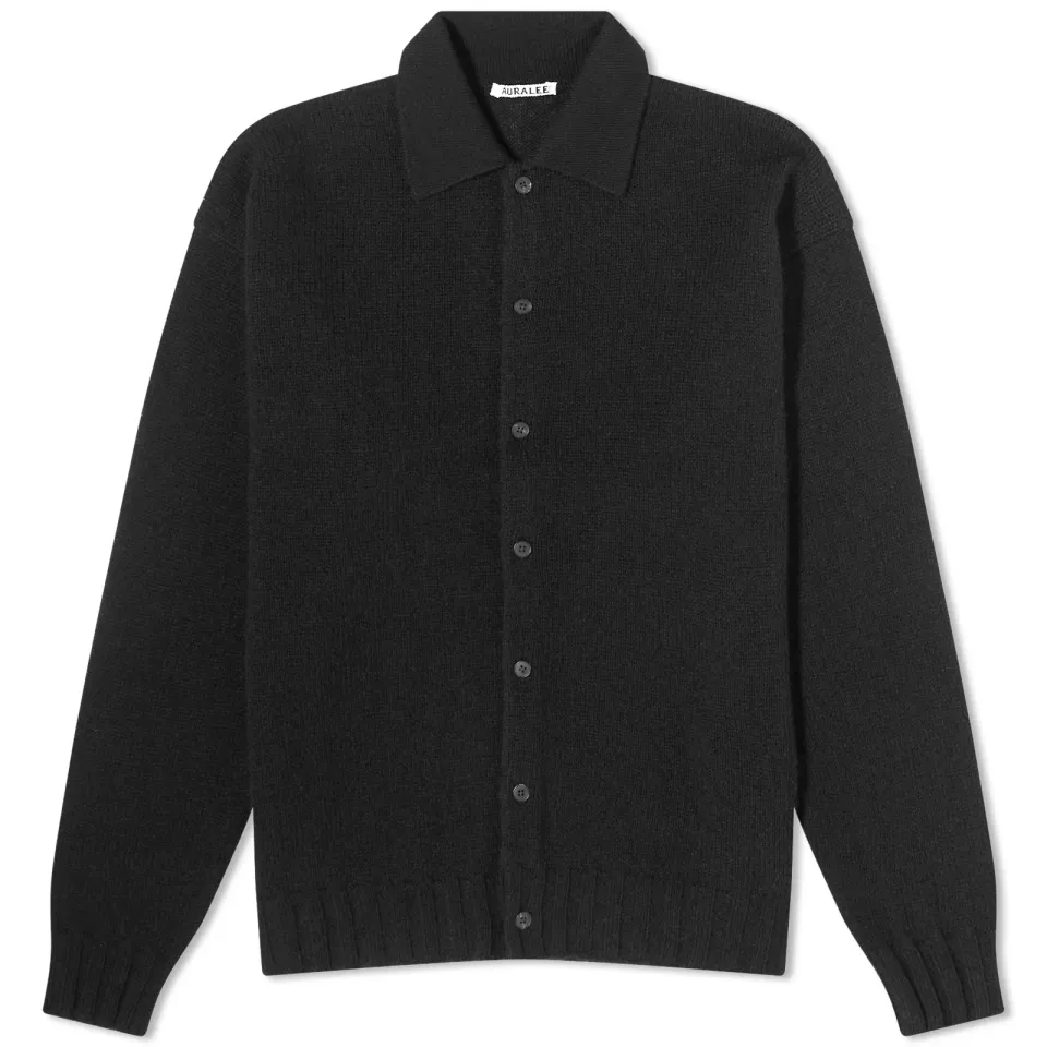 Shetland Wool Cashmere Cardigan