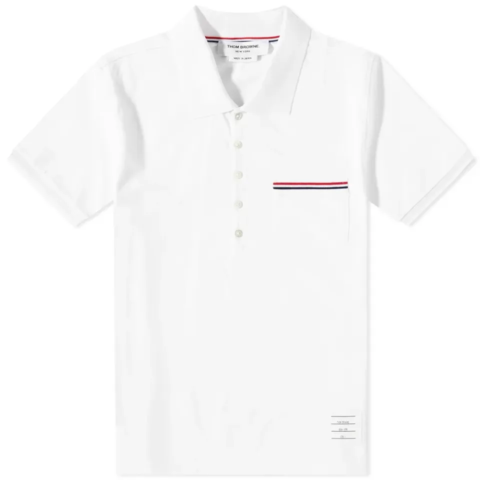 Mercerised Pique Pocket Polo