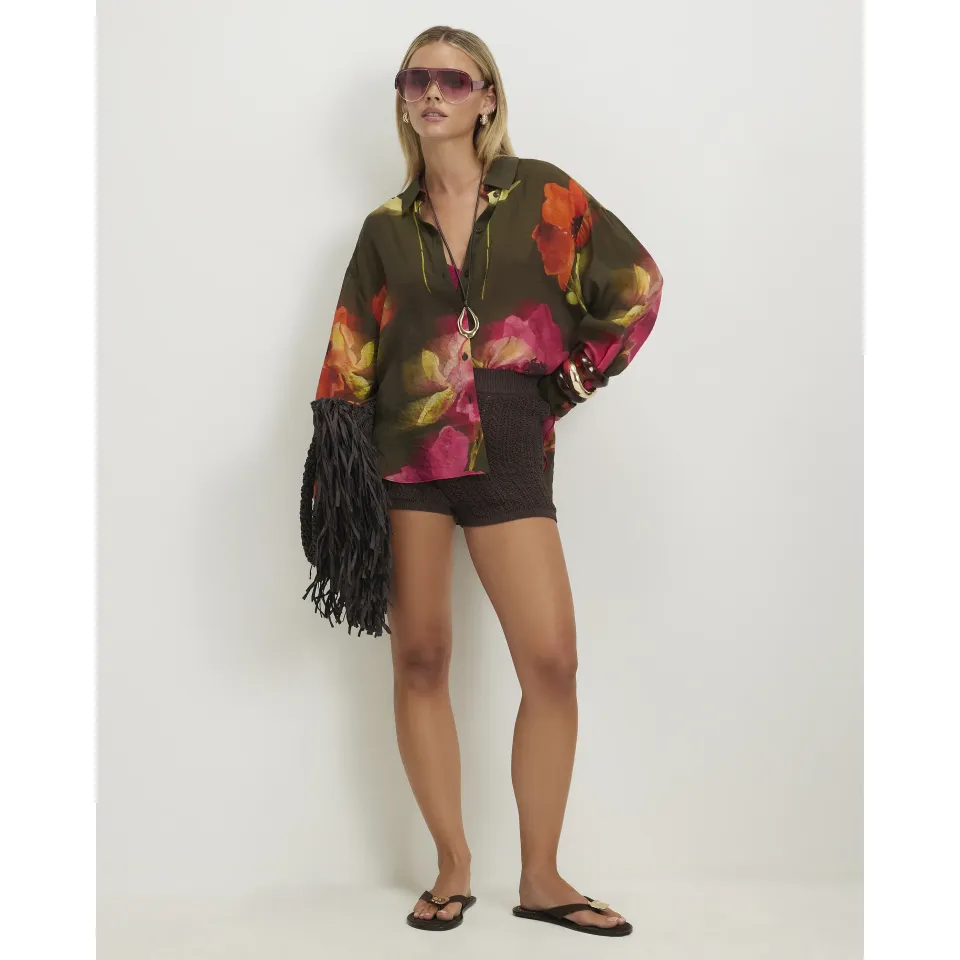 Petite Floral Blouse