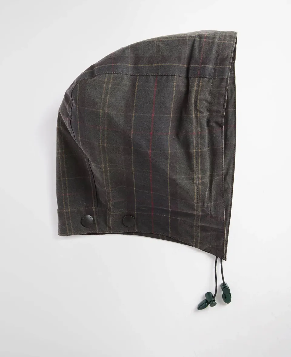 Icons Tartan Waxed Hood