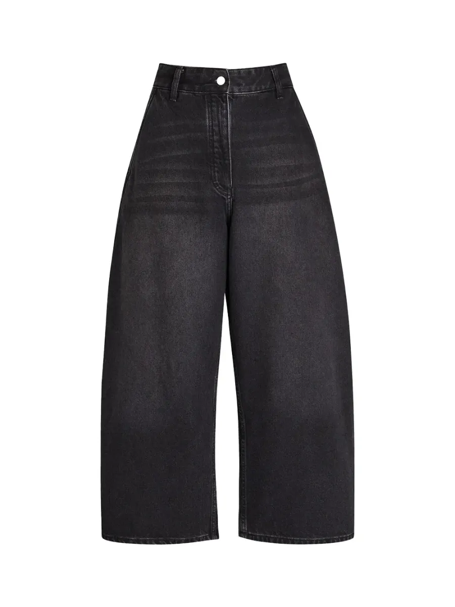 Chalco Denim Pant Washed black