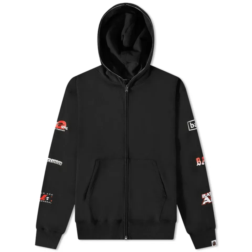Big Ape Head Digital Mosaic Relaxed Hoody