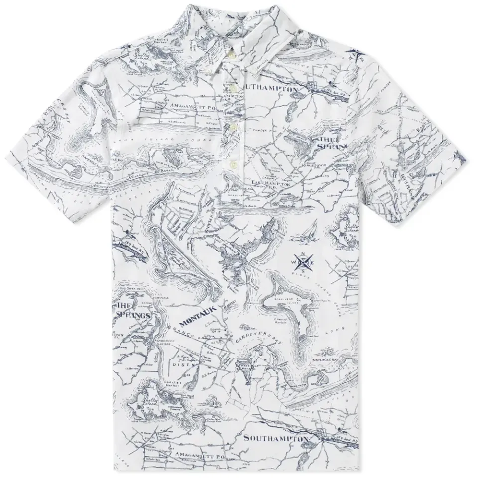 Oxford Pique Map Polo