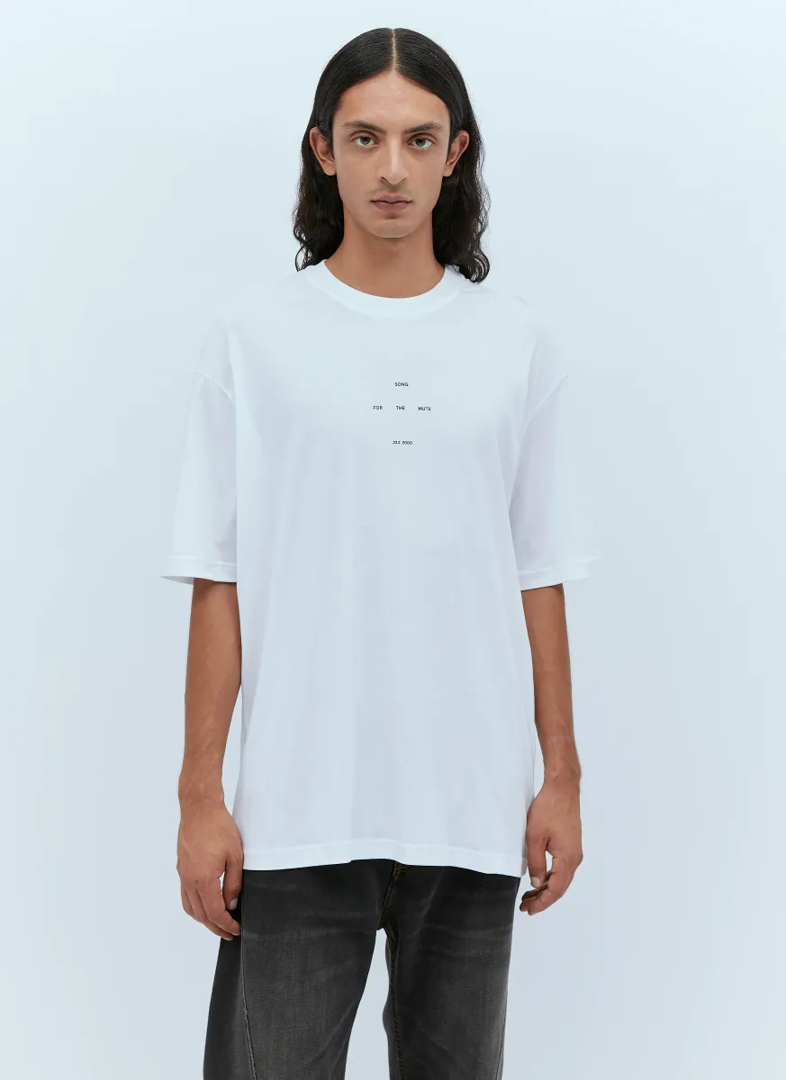 Oversized Logo Print T-Shirt