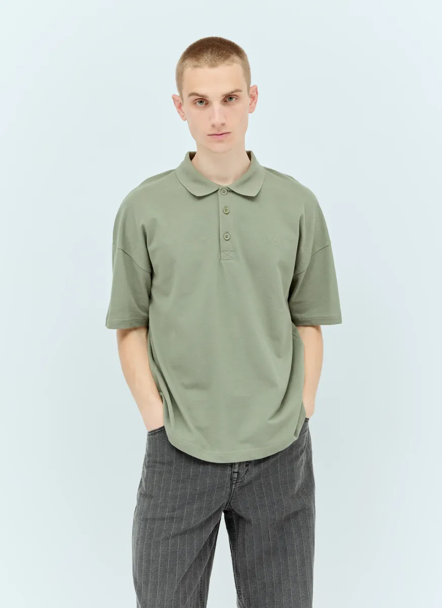 Logo Embroidered Polo Shirt