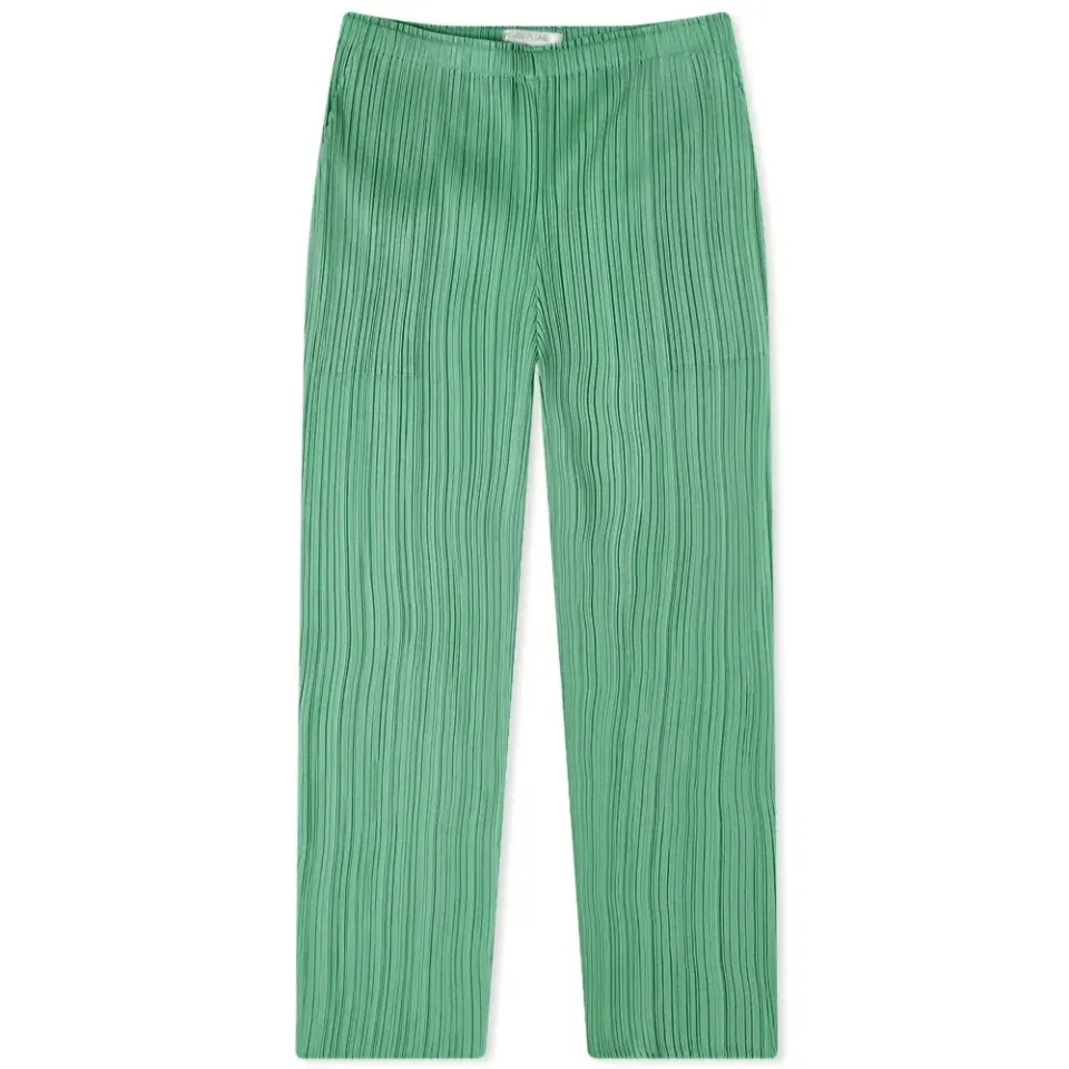 Tapered Pleats Trousers