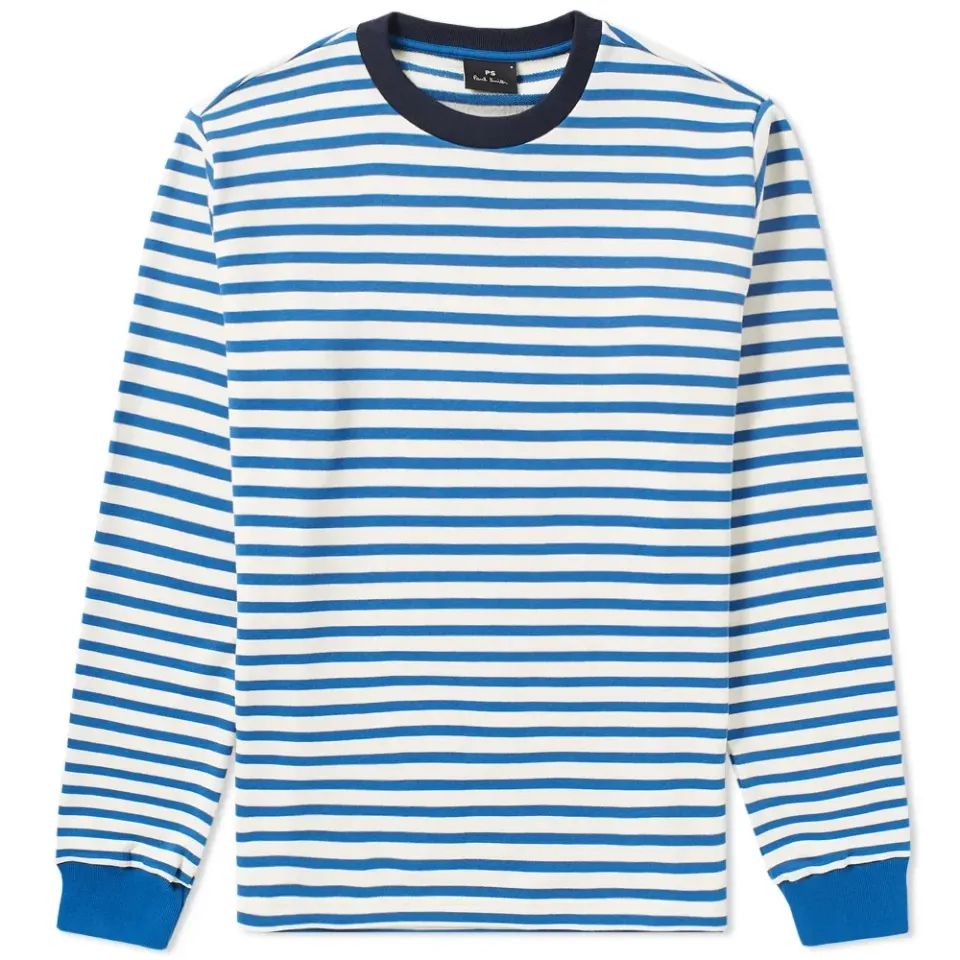 Contrast Stripe Sweat