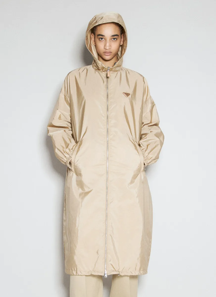 Light Re-Nylon Raincoat