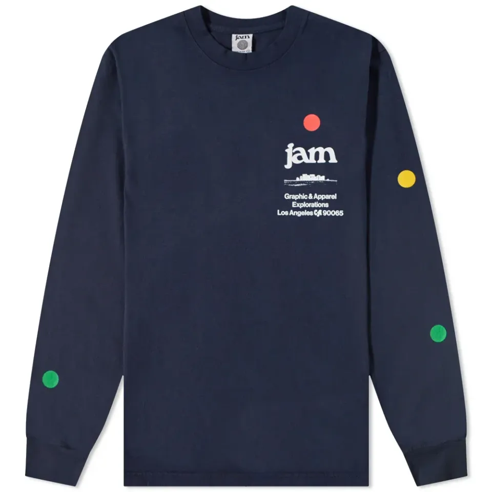 Long Sleeve Dots T-Shirt