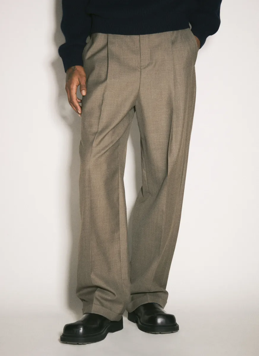 Wool Tailored Pants