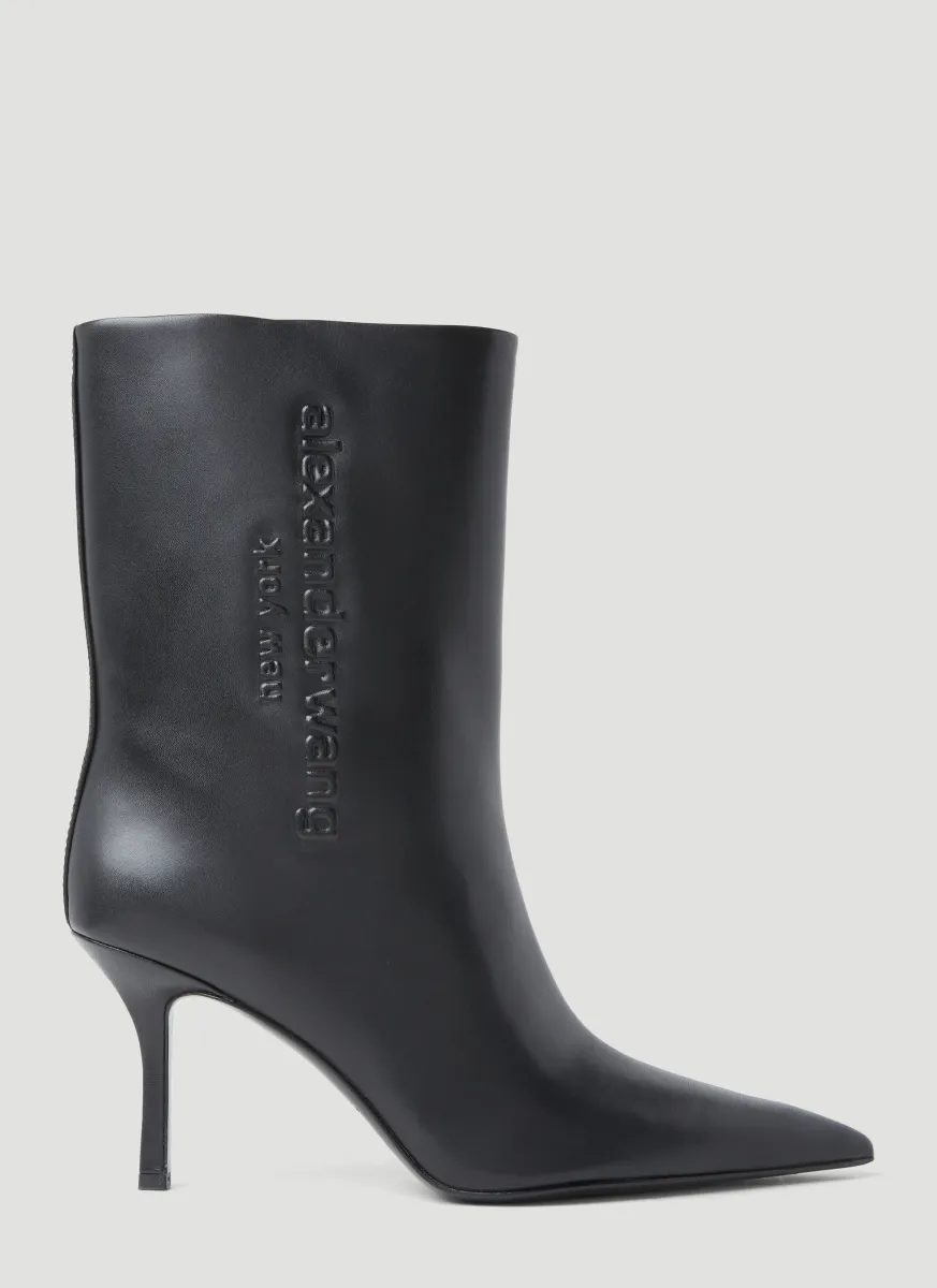 Delphine Leather Ankle Boots