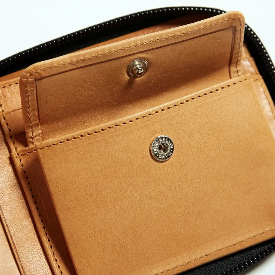 Maison Martin Margiela 11 Buffalo Leather Zip Wallet