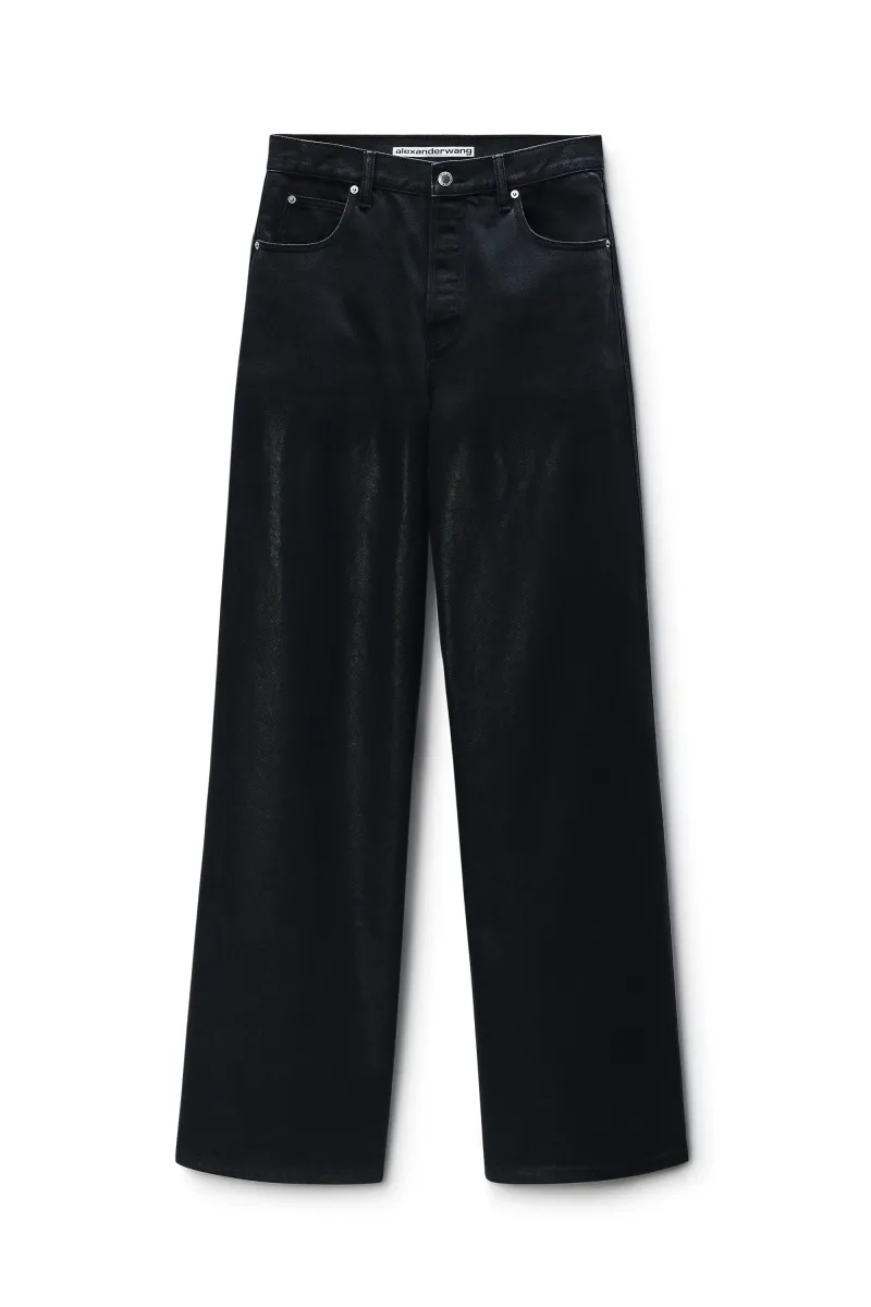 Surge Leather Coated Jean