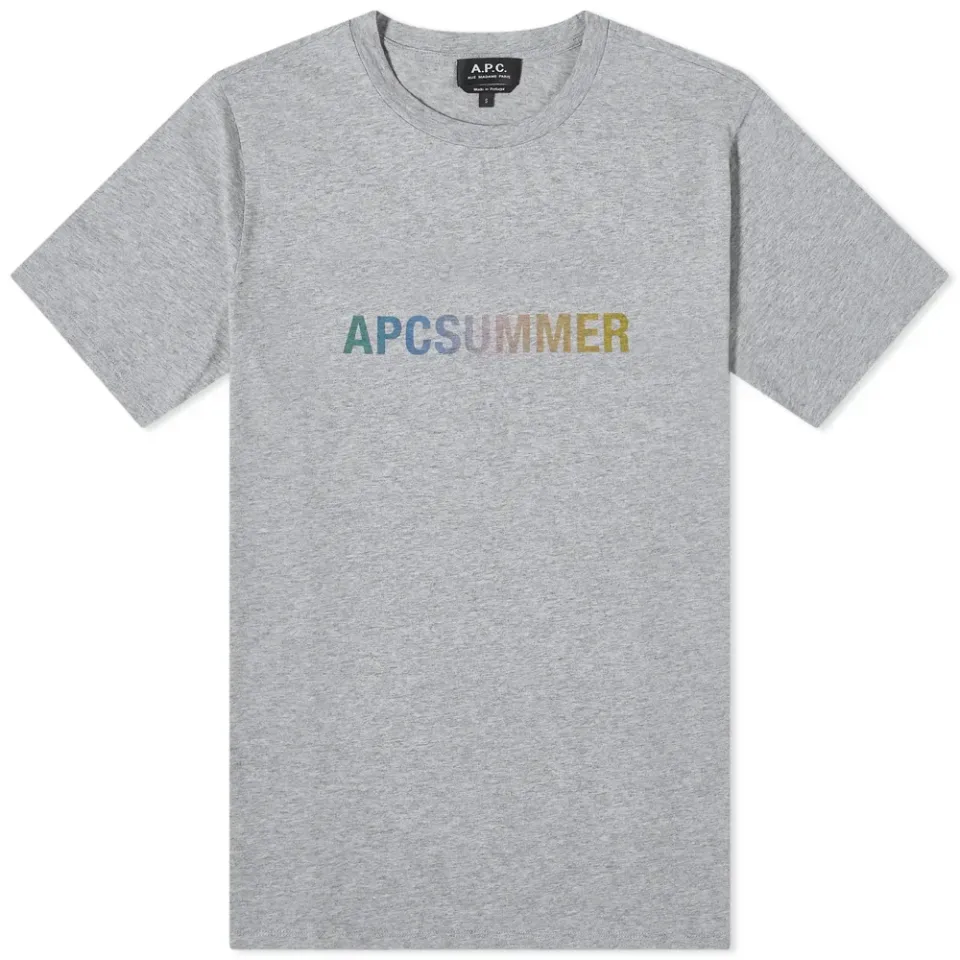 A.P.C. Viktor Summer Logo T-Shirt
