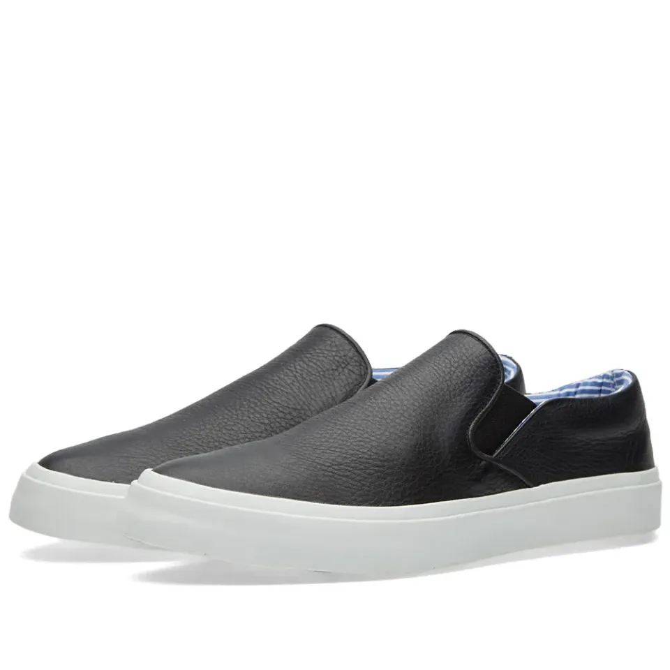 Leather Slip On Sneaker