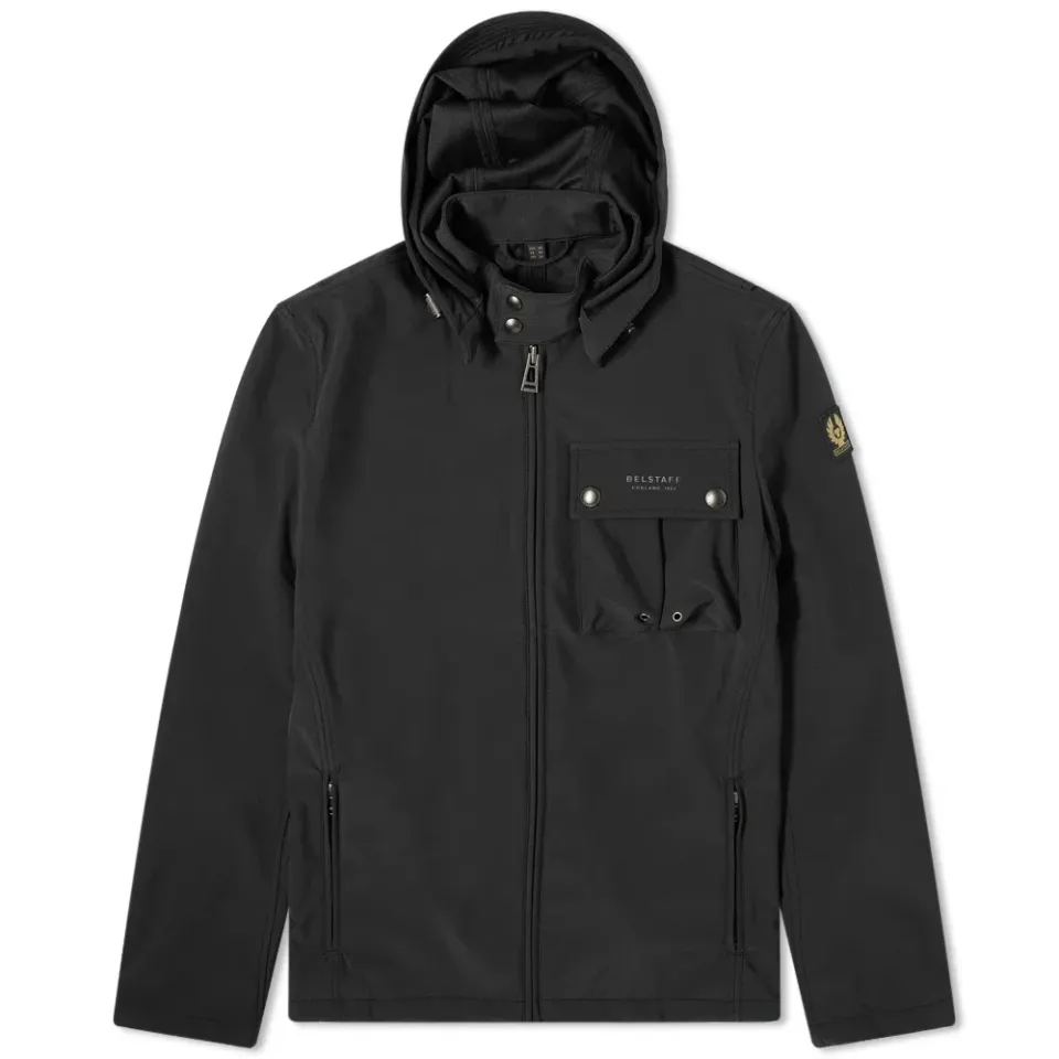Wing Hooded Soft Shell Jacket
