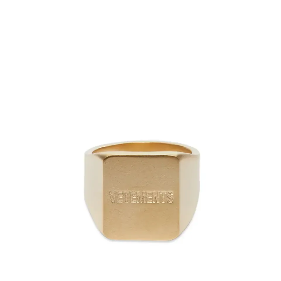 Monogrammed Logo Ring
