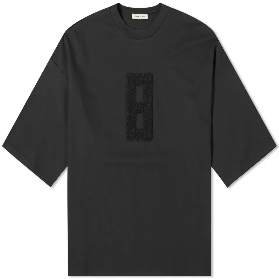 Embroidered 8 Milano T-Shirt
