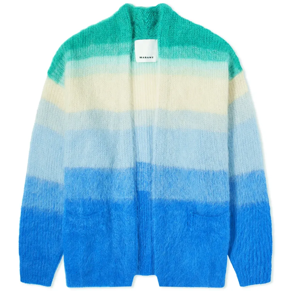 Danah Dip Dyed Mohair Cardigan