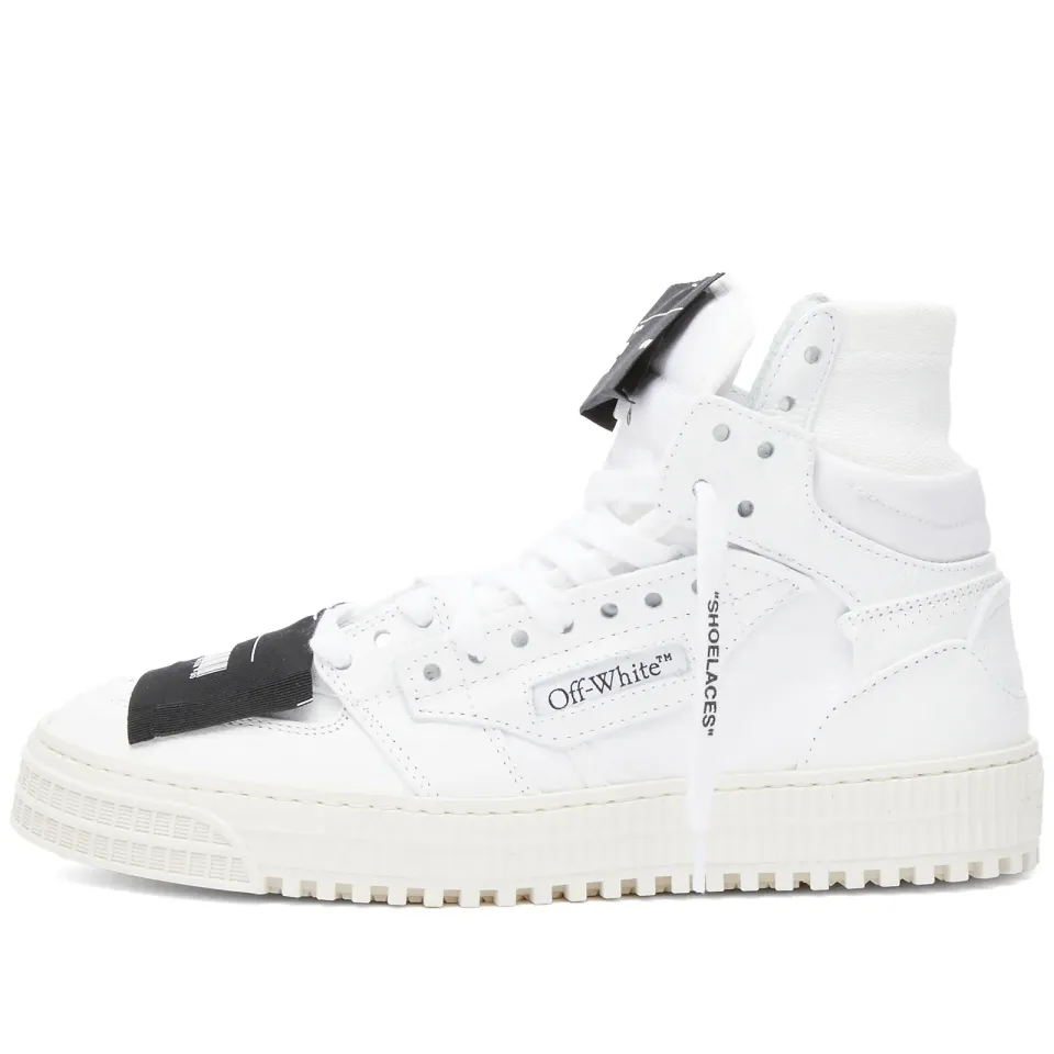 3.0 Off Court Calf Leather Sneakers
