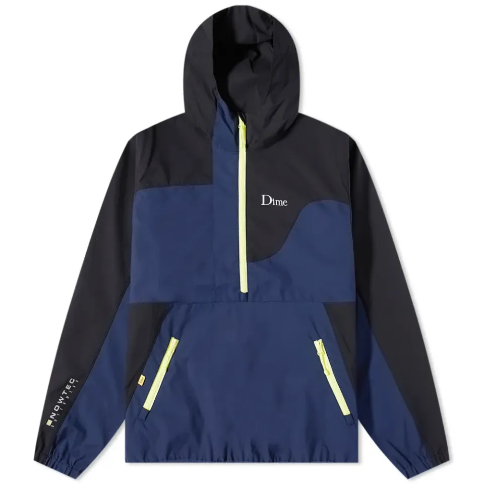 Pullover Hooded Shell Jacket