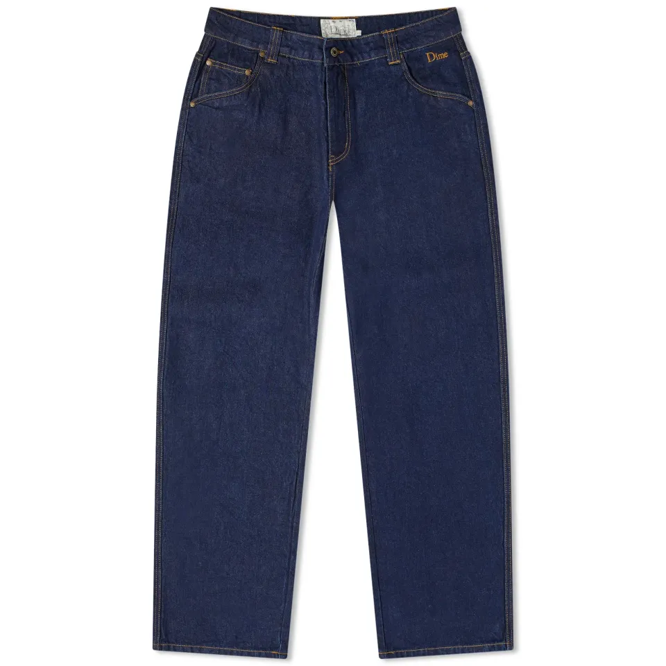 Relaxed Denim Pants
