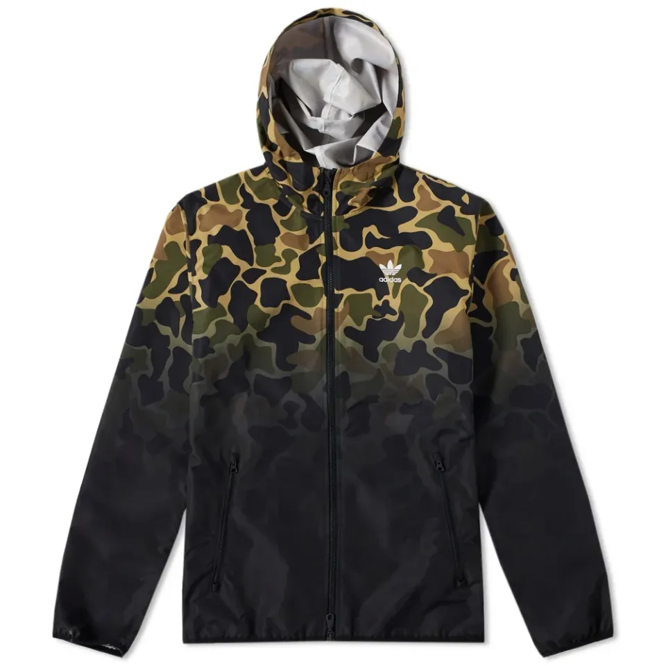 Camo Windbreaker