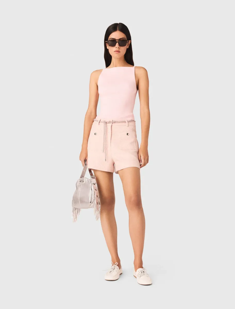 Tweed shorts