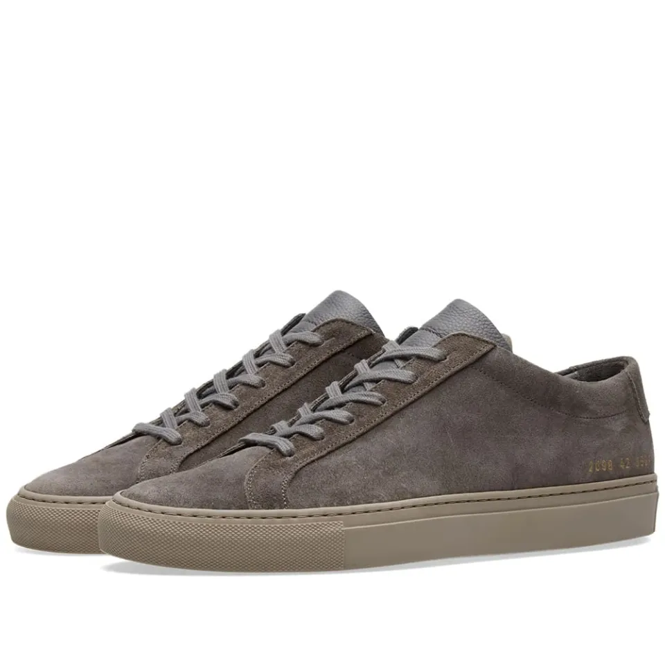 Achilles Low Waxed Suede