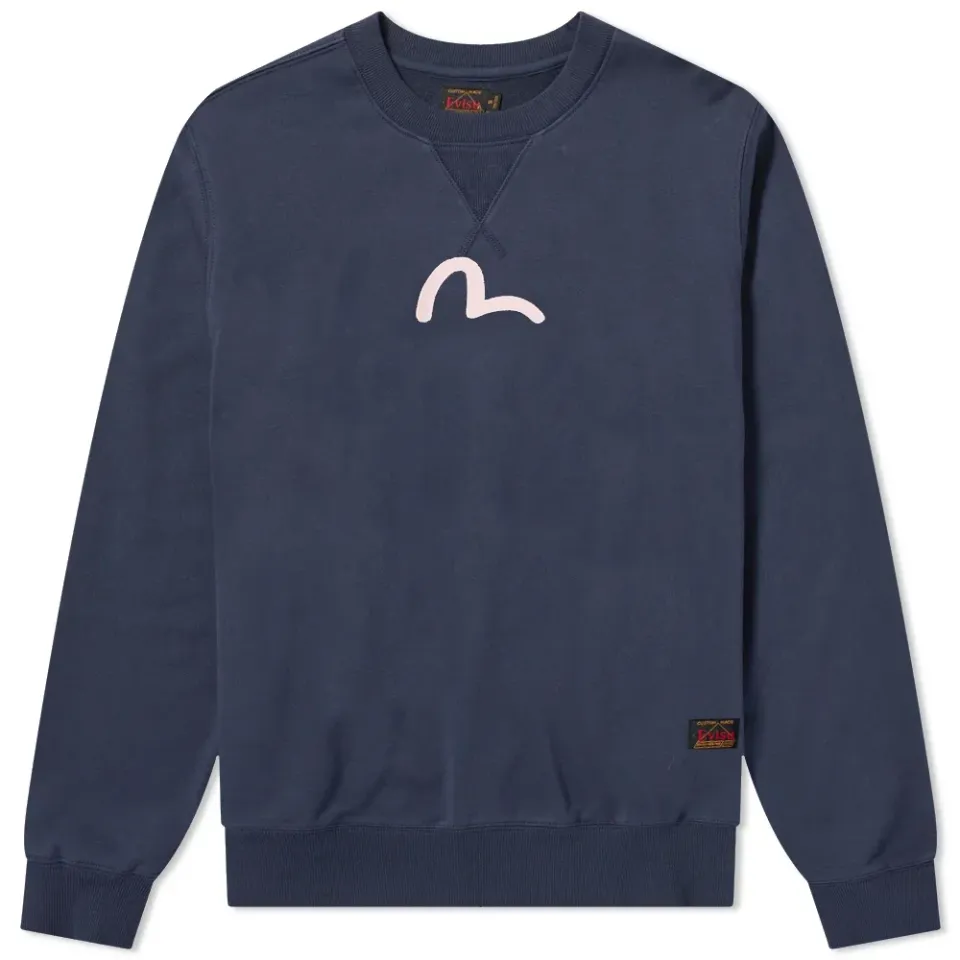 Seagull Print Crew Sweat