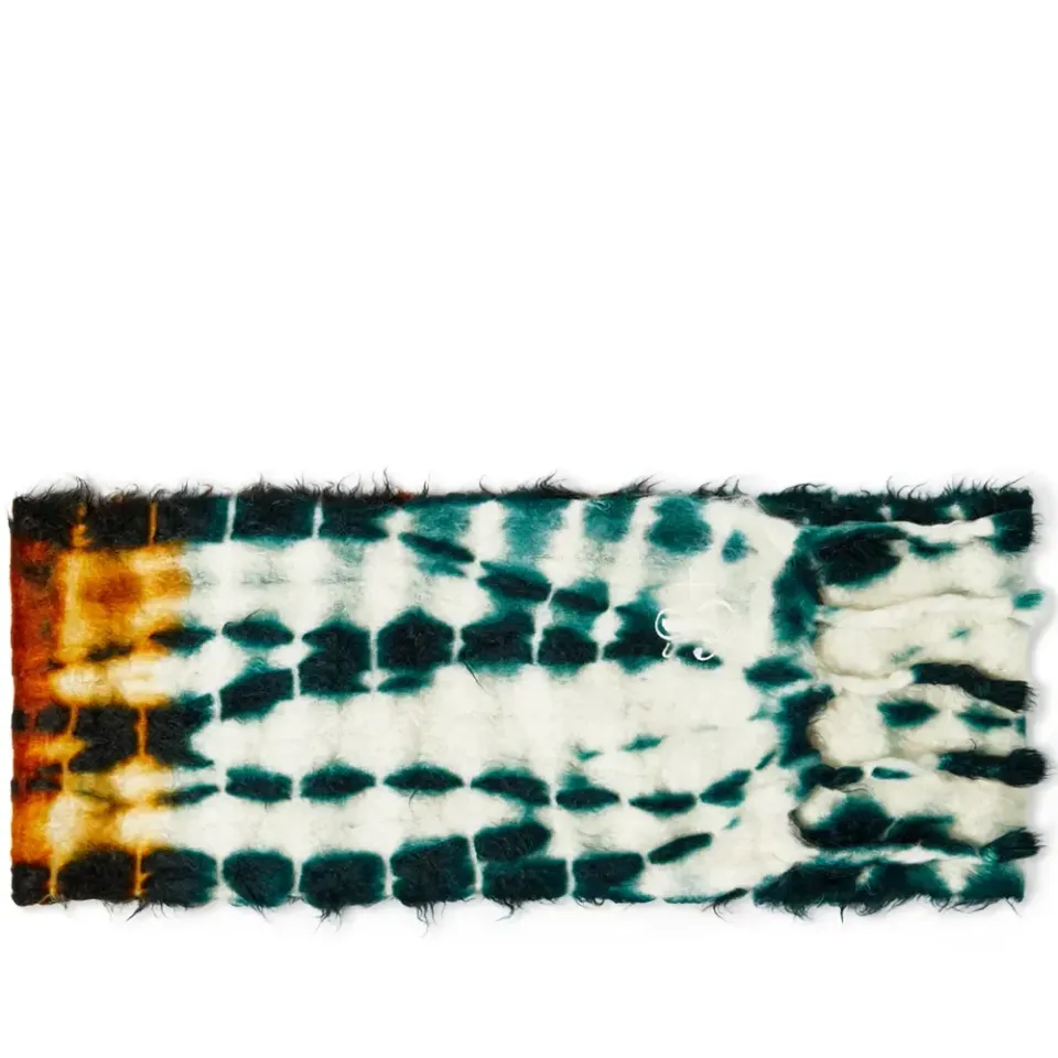 Plus Mohair Tie Dye Scarf