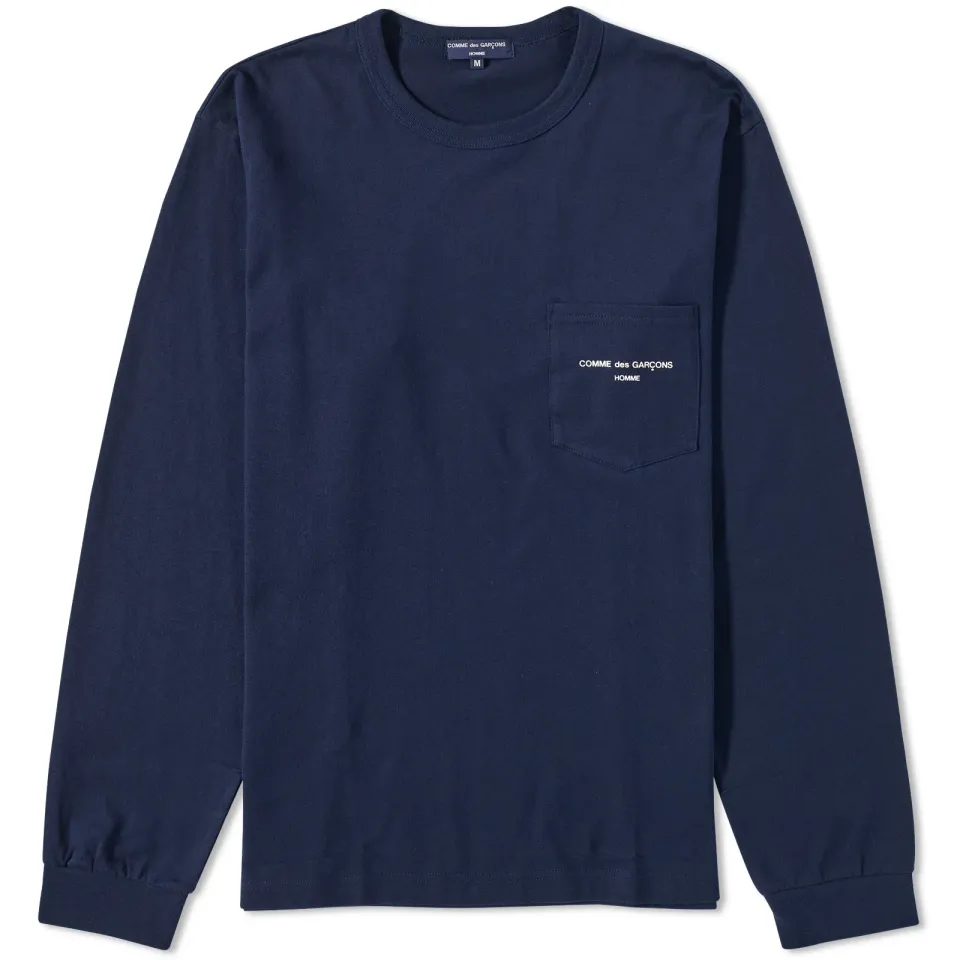 Long Sleeve Pocket Logo T-Shirt