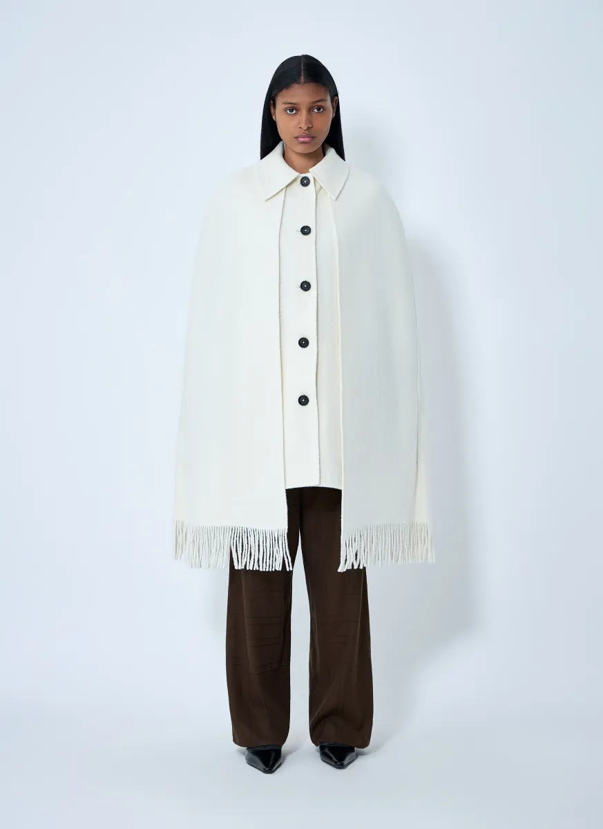 Fringe Cape Coat