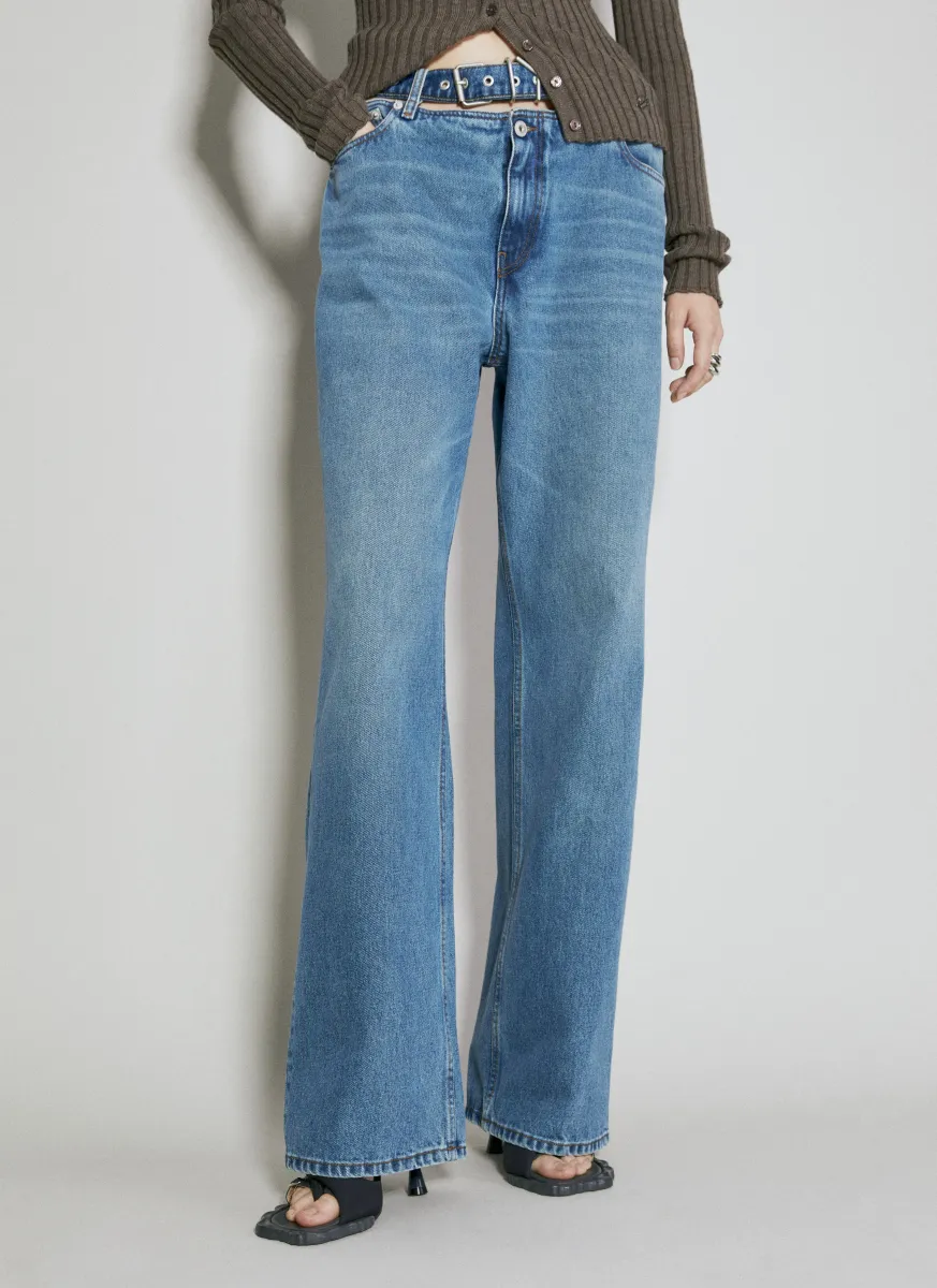 Evergreen Y-Belt Jeans