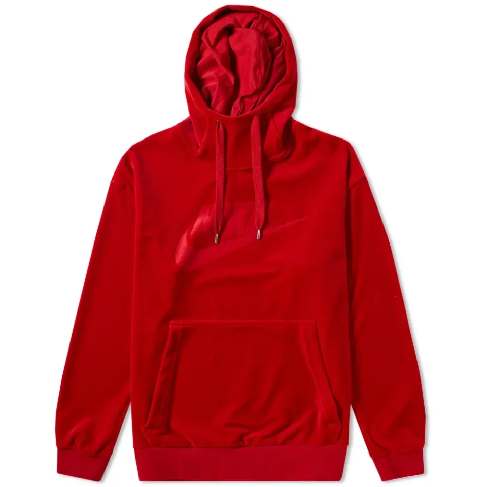 Plush Velour Pullover Hoody
