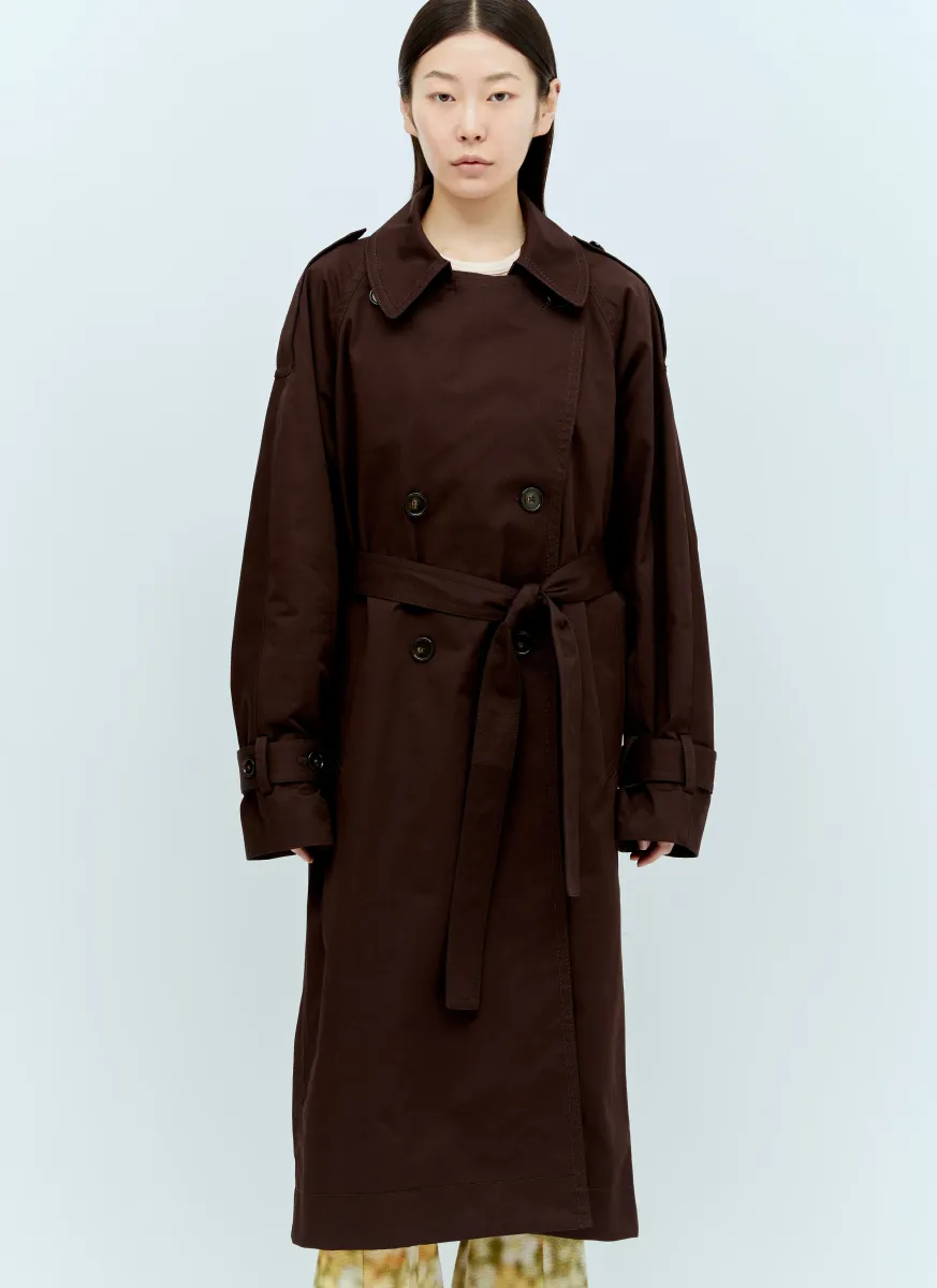 Double-Breasted Trench Coat