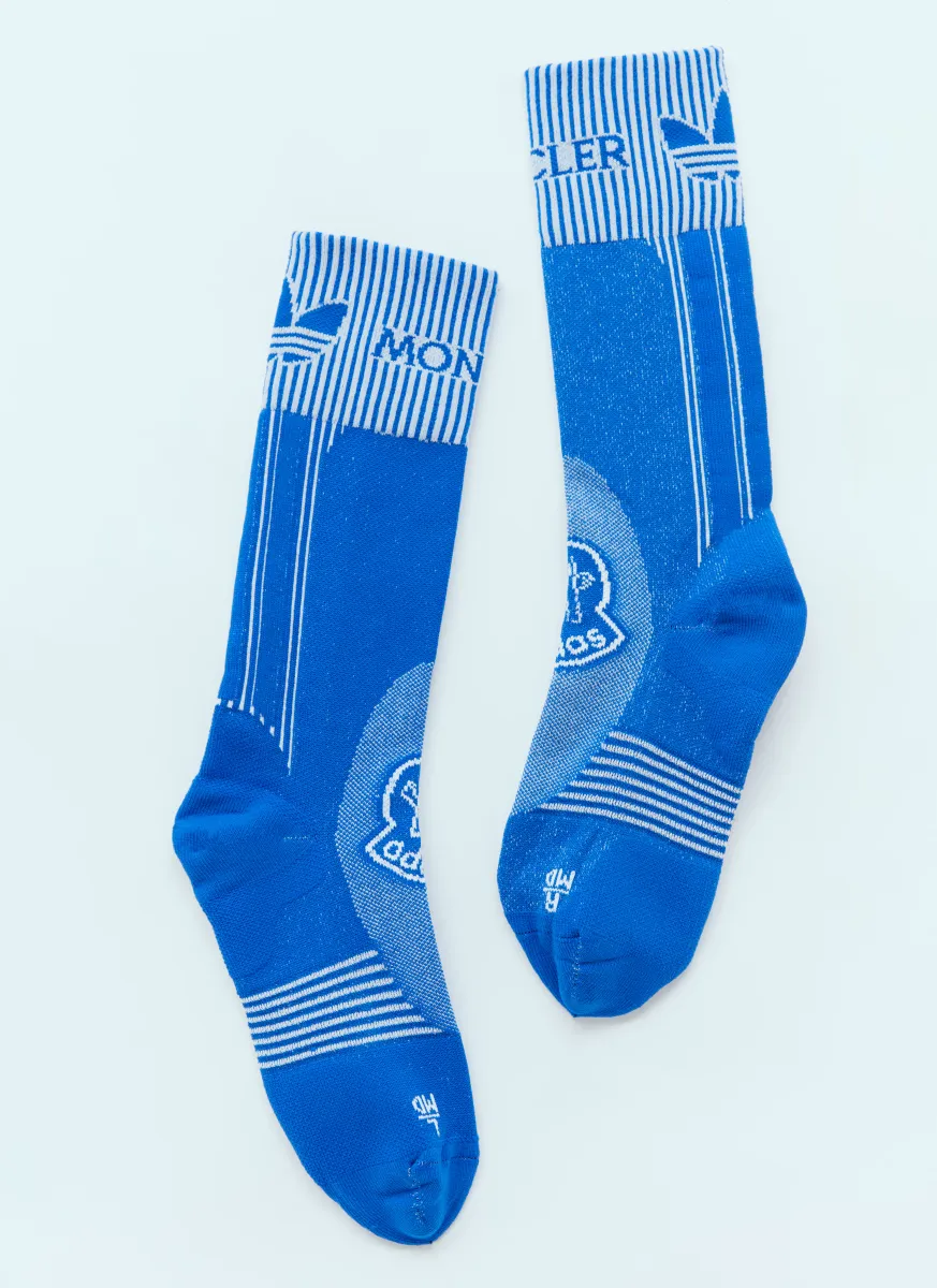 Logo Jacquard Socks