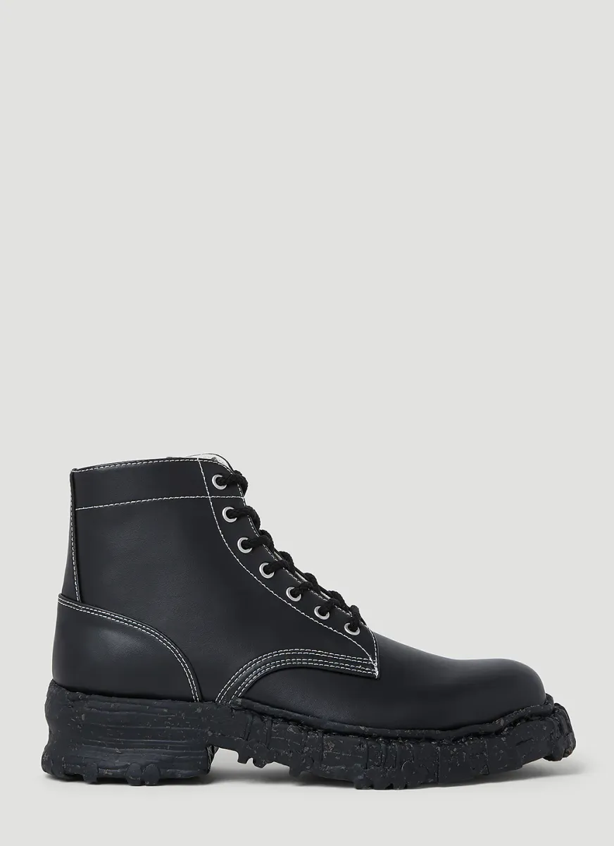 Vintage-Like Sole Boots