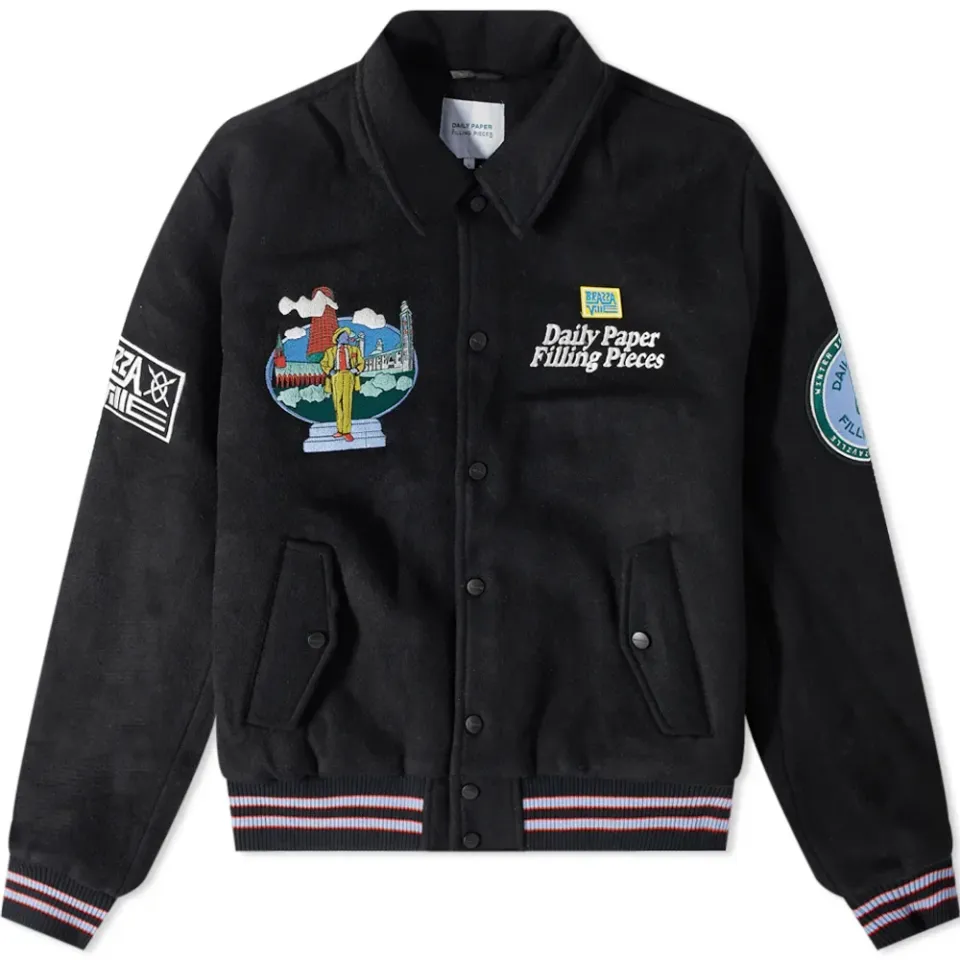 x Filling Pieces Varsity Jacket
