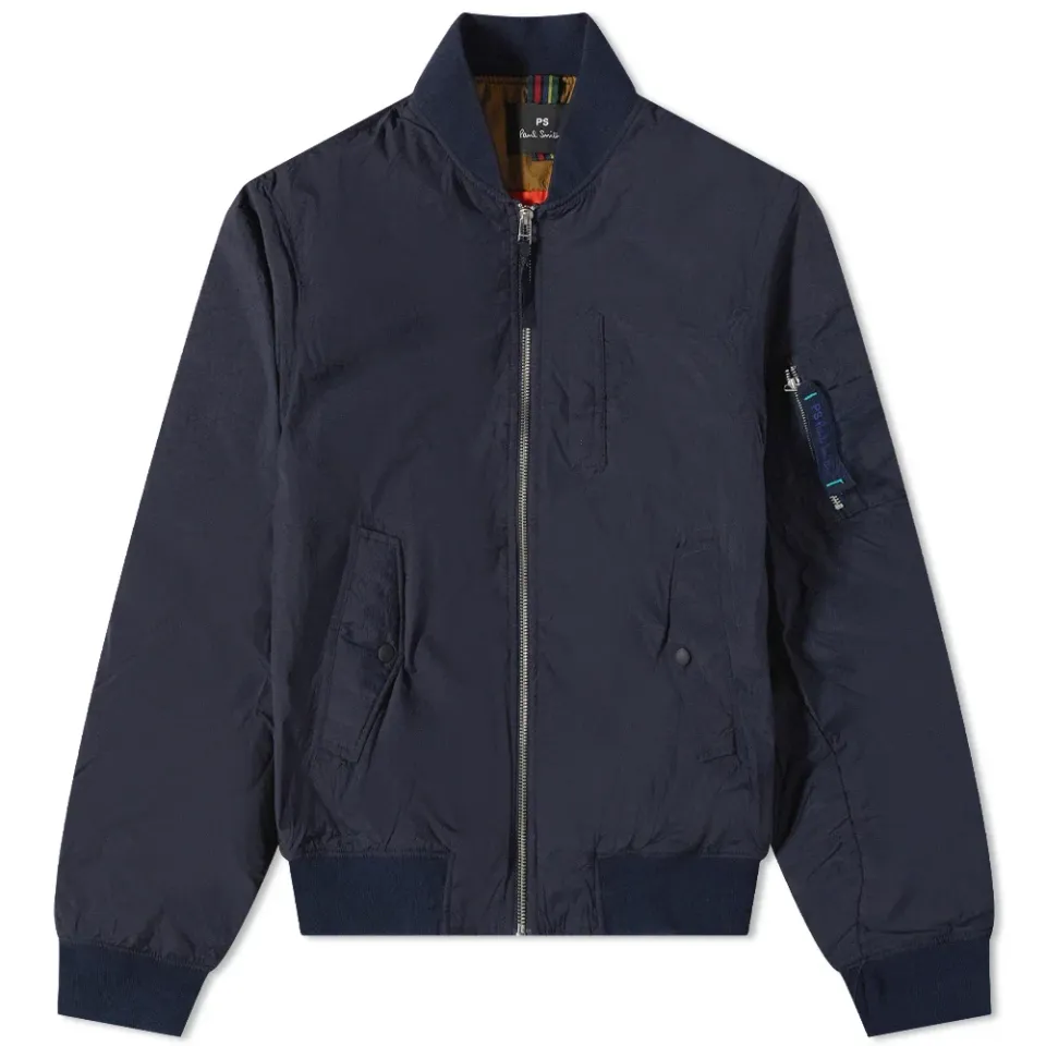Nylon Bomber Jacket