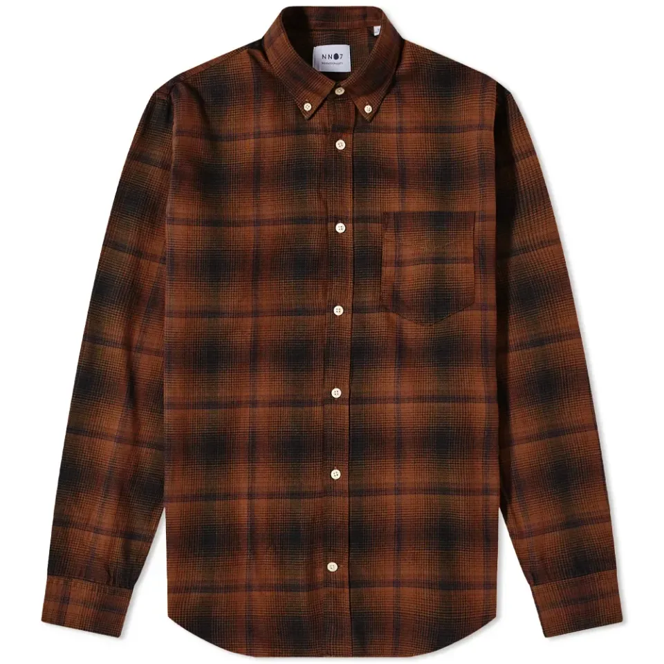 Levon Button Down Check Shirt