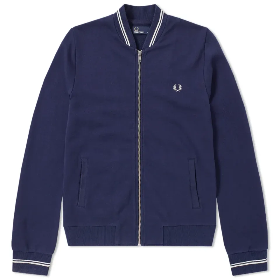 Fred Perry Bomber Neck Zip Sweat