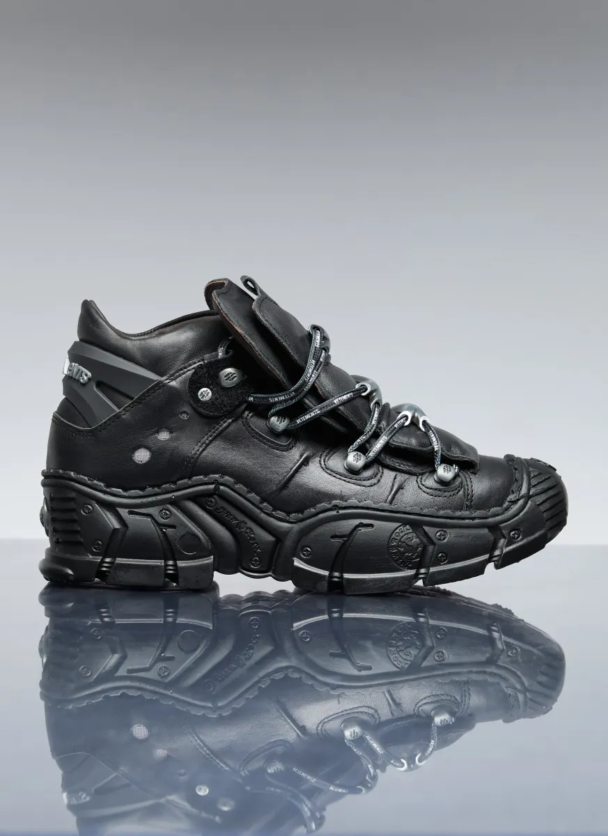 x New Rock Leather Sneakers