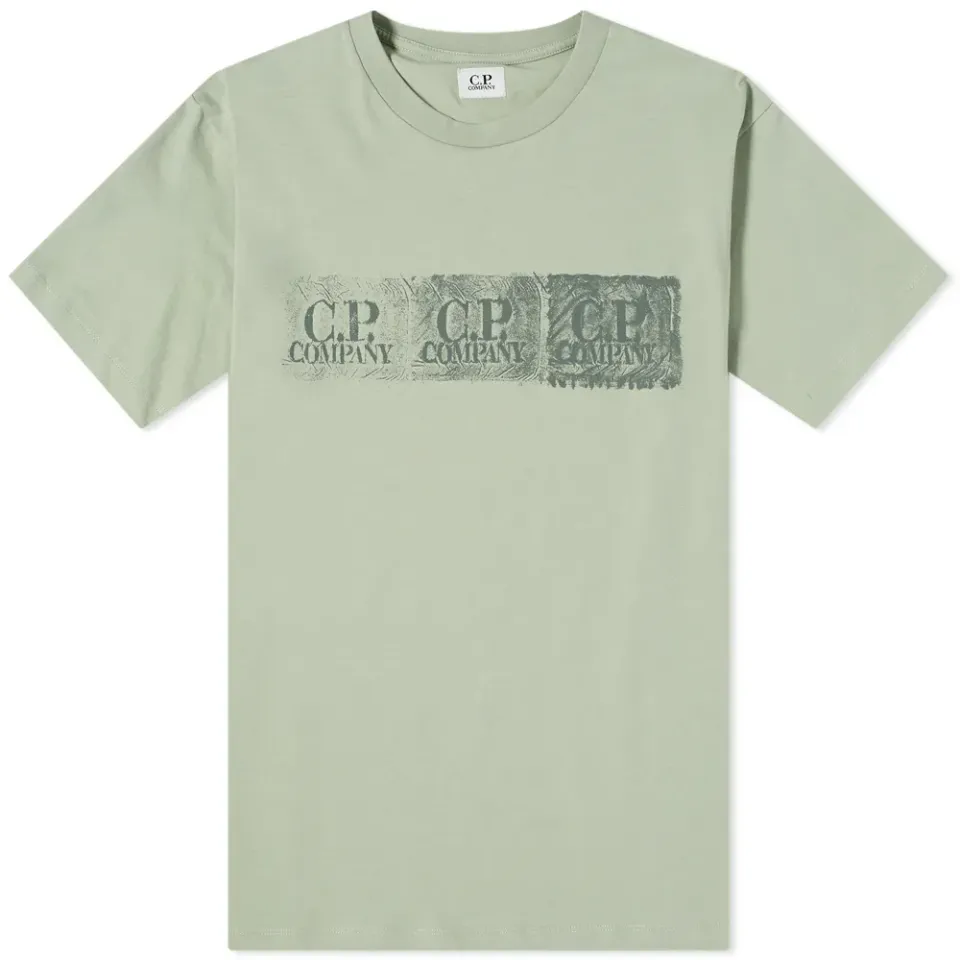 Ombre Stamp Logo T-Shirt