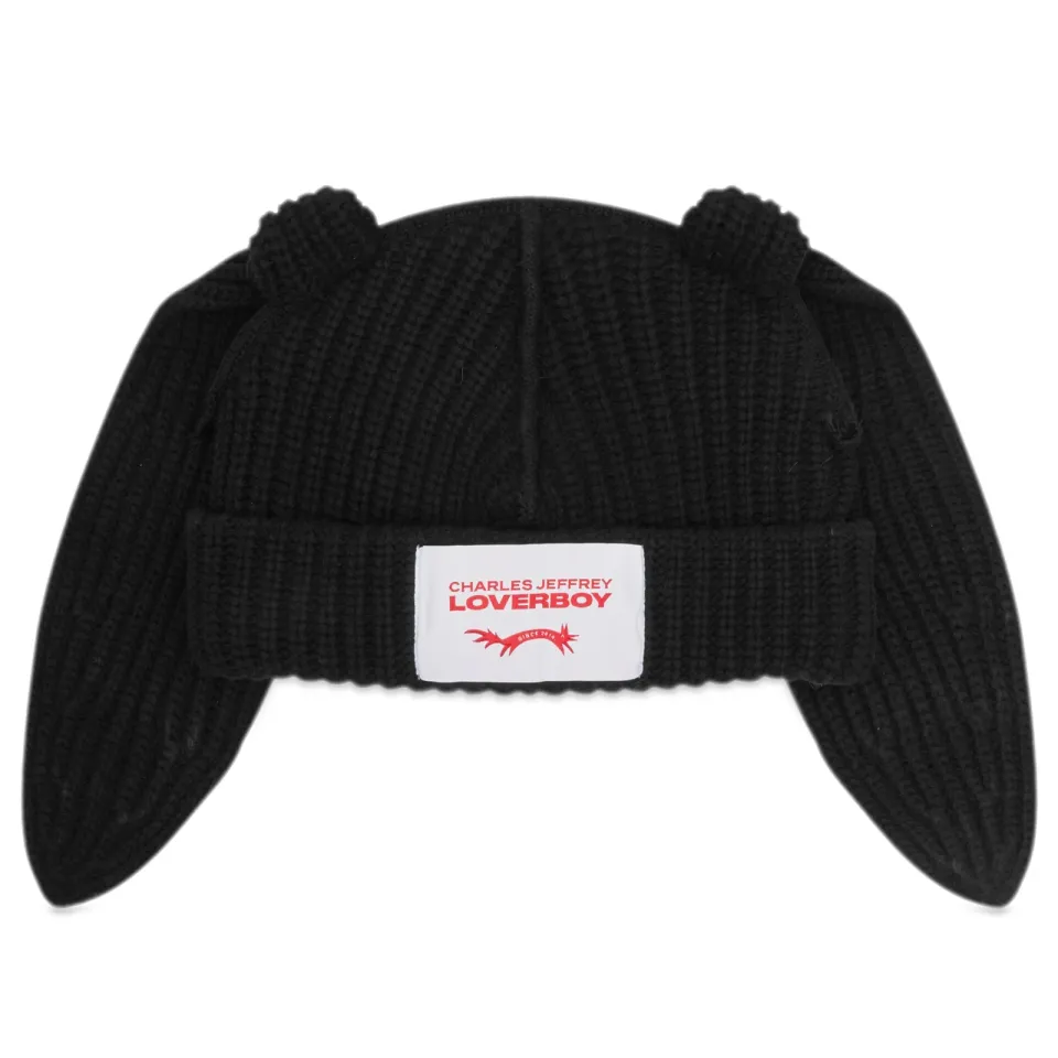 Loverboy Chunky Rabbit Beanie Hat