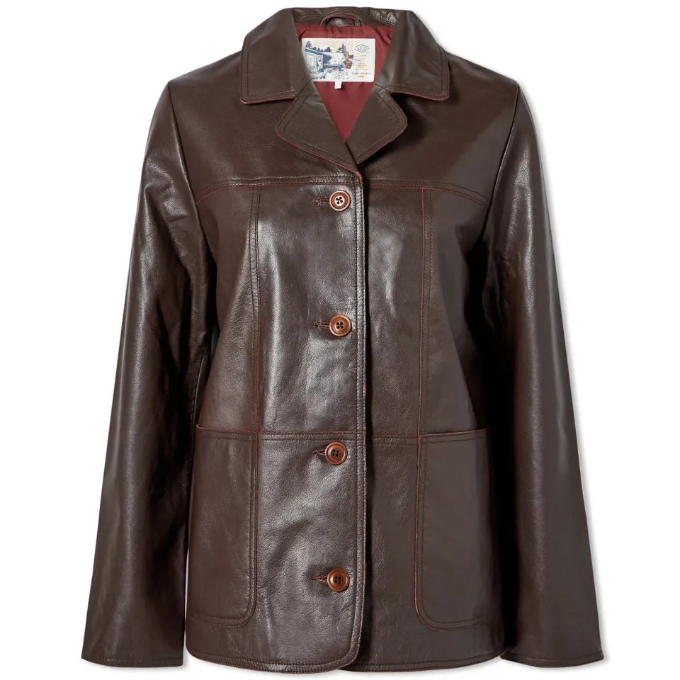 Nudie Jeans Saga Leather Blazer