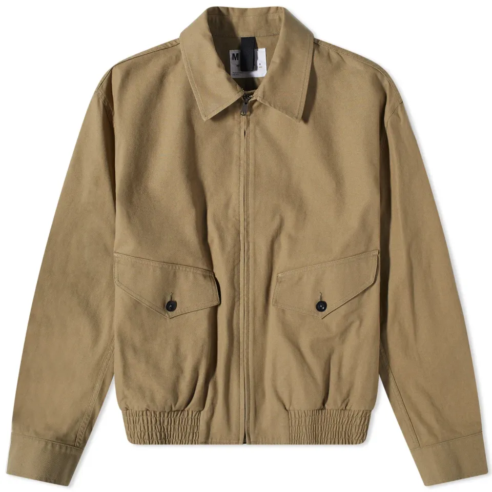 Slant Pocket Bomber Jacket